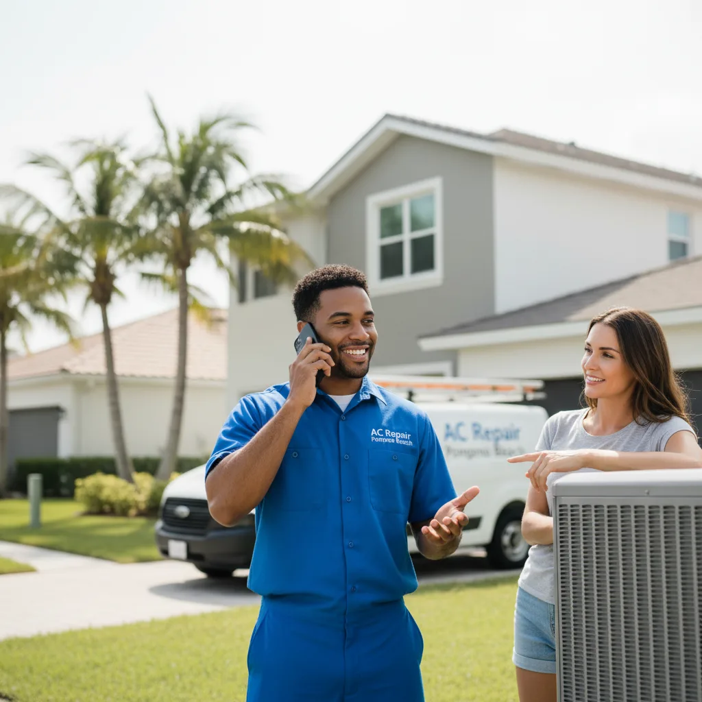 AC Repair Pompano Beach customer support in East Spencer